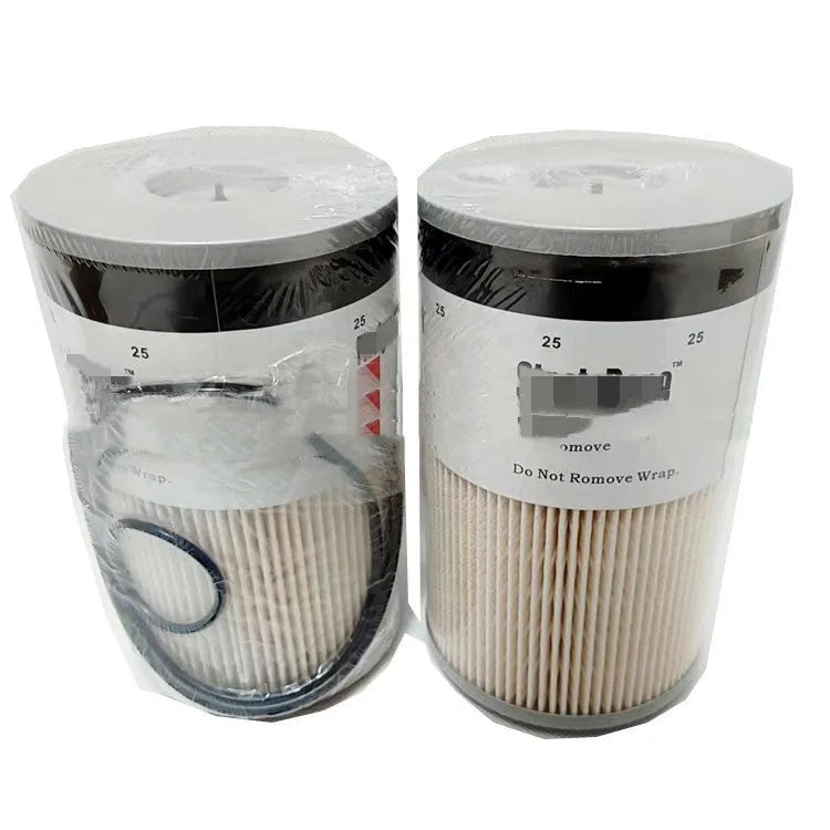 FS19764 diesel fuel filter with dimensions shown, for generator sets and automobile starting systems.