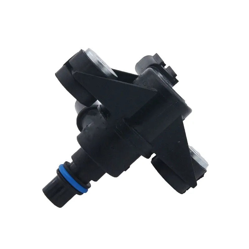 Black ABS automotive boost solenoid valve with part number AU5A-9G866-AB for Ford.
