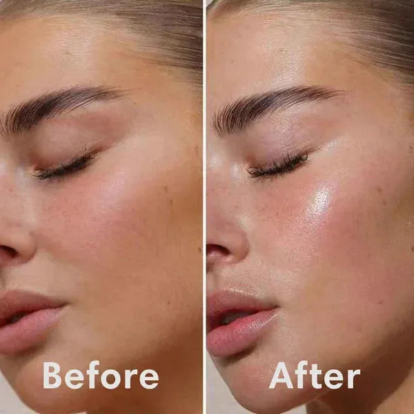 75ml collagen night face mask bottle with application brush for firming and hydration.