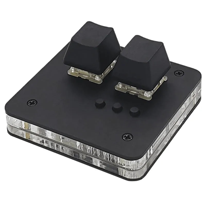 USB mini keyboard with multimedia keys in choice of four colours