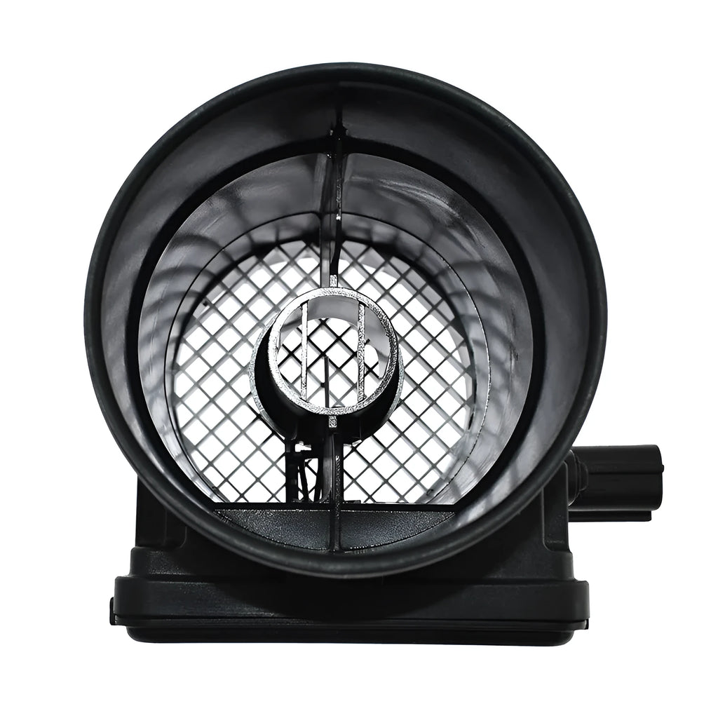 Black plastic air flow meter for automotive engine systems at 300g weight