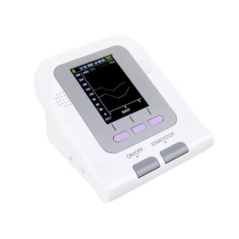 CONTEC08A Vet digital blood pressure monitor unit with colour screen and separate cuff for animals.