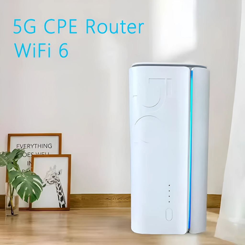 4G CPE wireless router with dual chip options in compact 51mm by 30mm by 5mm design