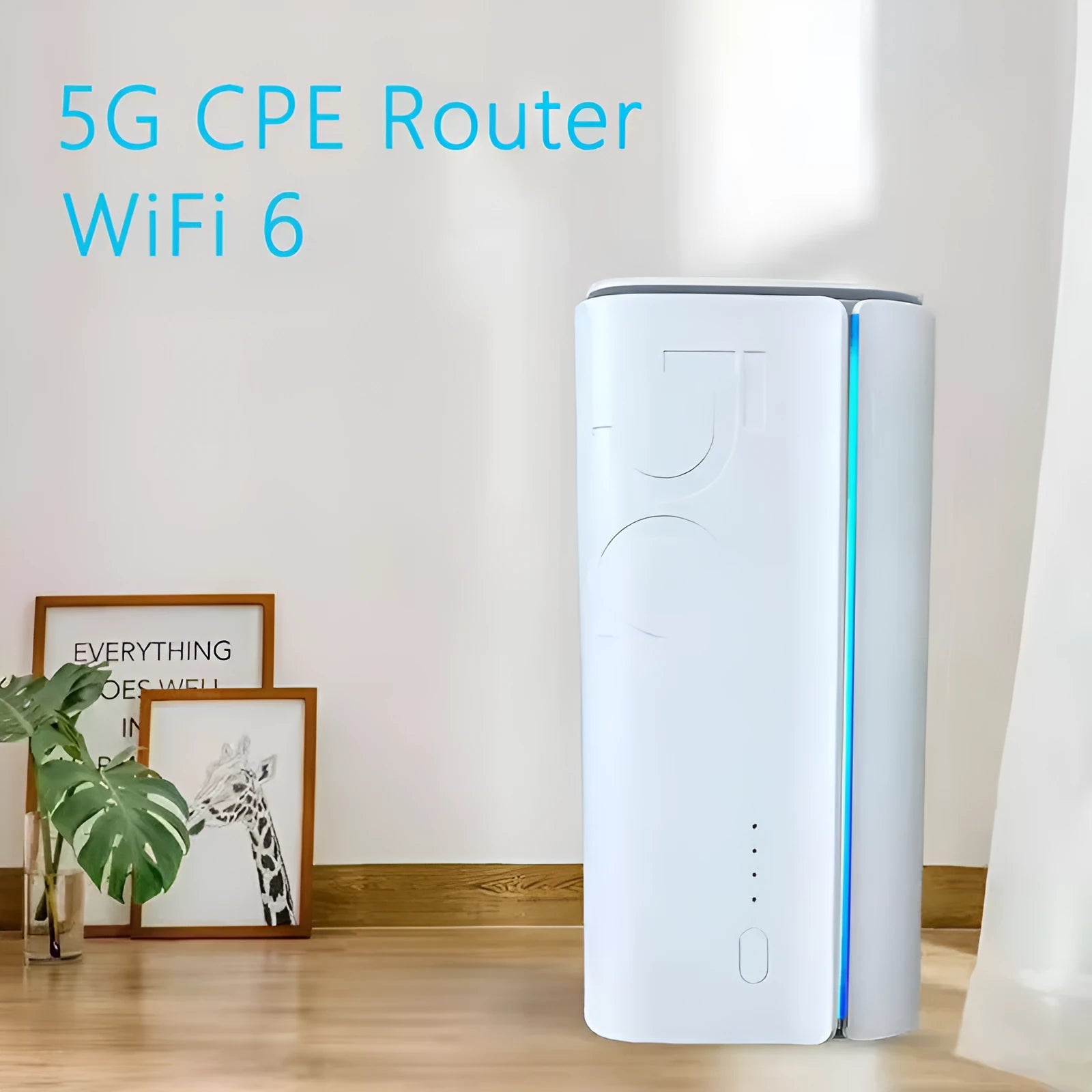4G CPE wireless router with dual chip options in compact 51mm by 30mm by 5mm design