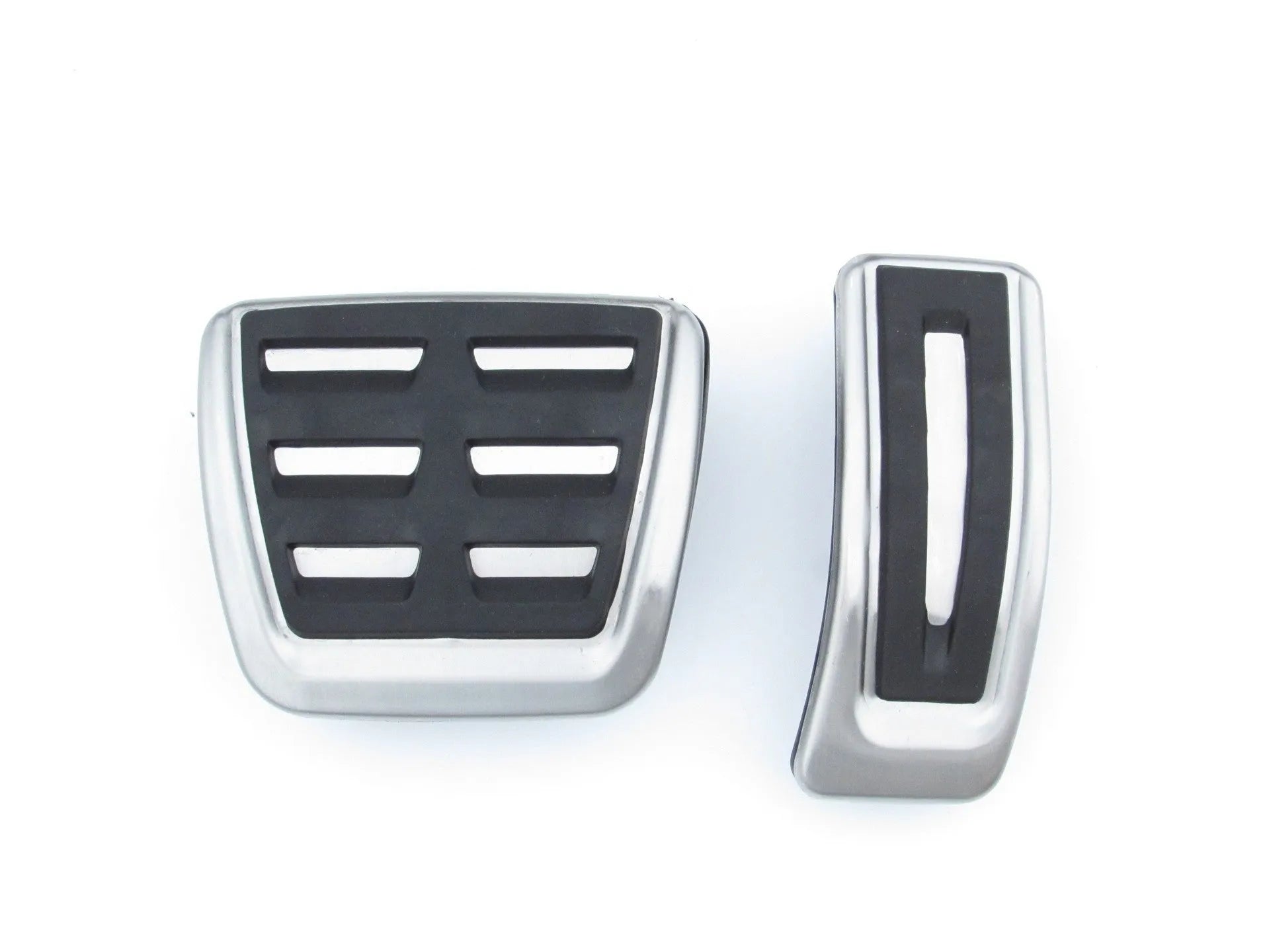 Stainless steel pedal cover for Porsche Macan with no-drill installation