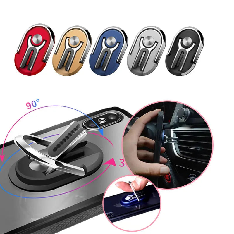 Universal car phone bracket holder with suction cup mount in multiple colour options