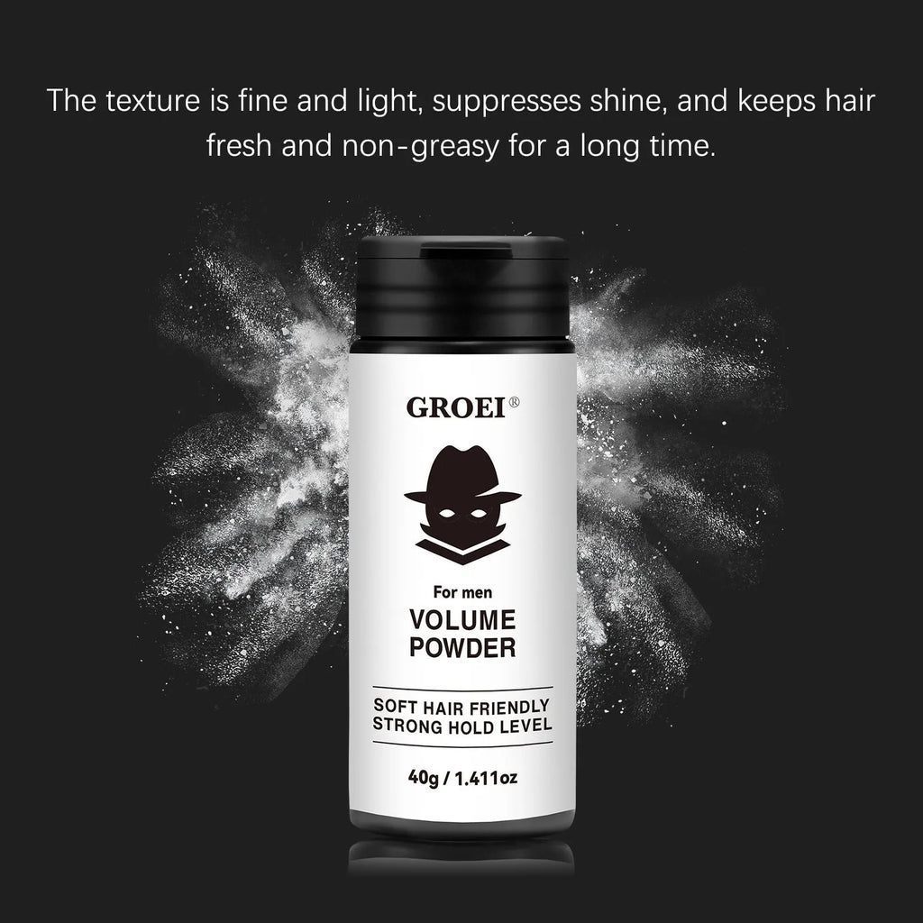 40g disposable hair styling powder for oil control and volume creation