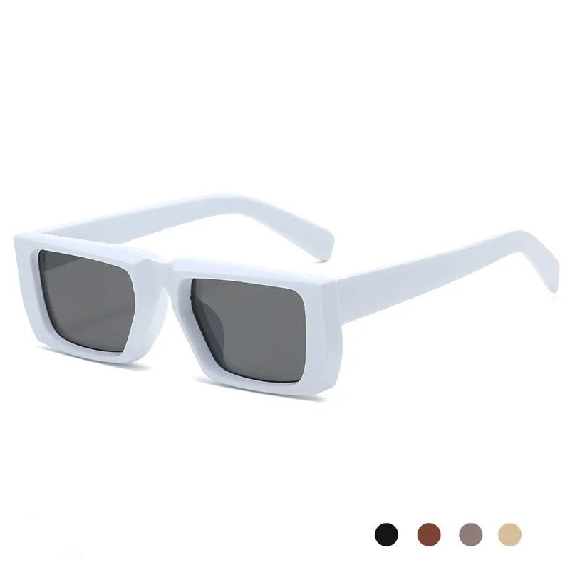 Special-shaped UV400 sunglasses with a PC frame in a selection of colours including black and grey lens.