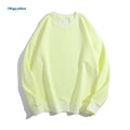 Women's cotton off-shoulder pullover sweater in loose fit with long sleeves
