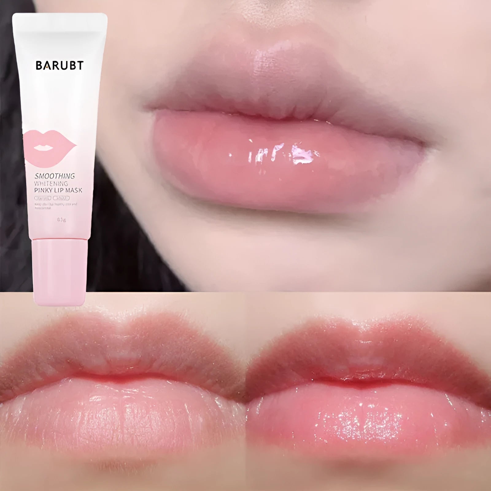 8.5g tube of moisturising and nourishing lip balm for brightening and anti-chapping care