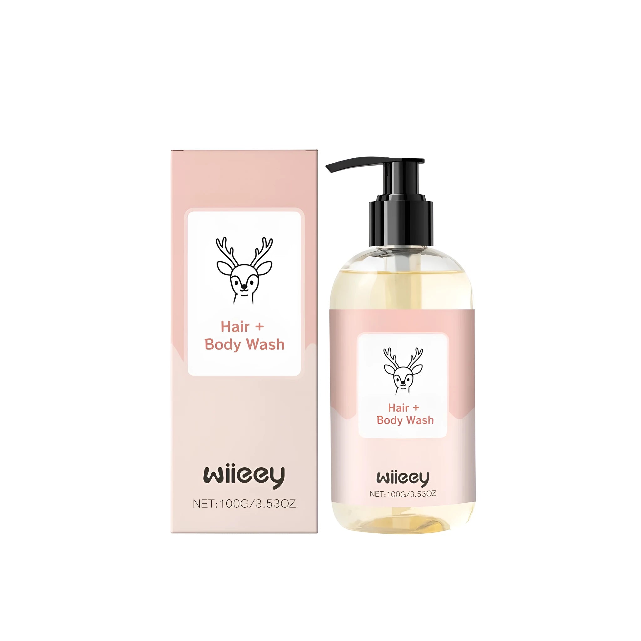 100g bottle of low sensitivity two-in-one body wash and bath lotion with oat seed extract