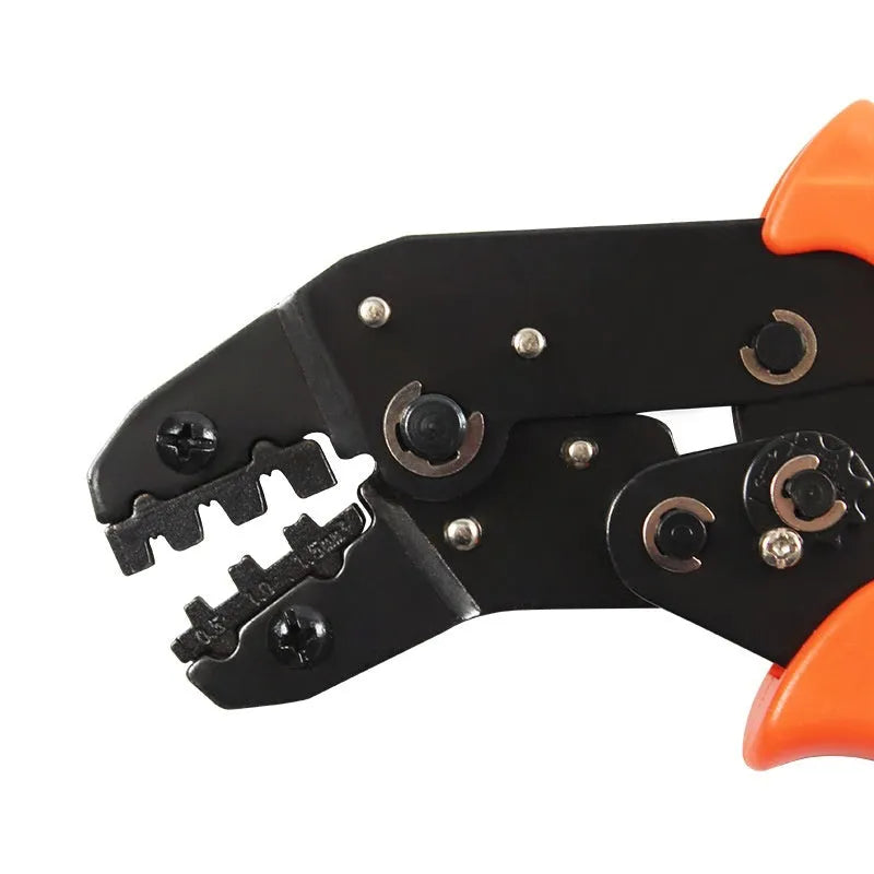 SN-48B portable high carbon steel terminal crimping pliers combination set with multiple jaws.