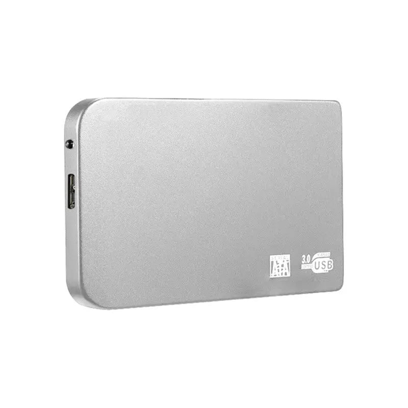 USB 3.0 solid state mobile hard disk with metal shell in black, blue, red, or silver colour options