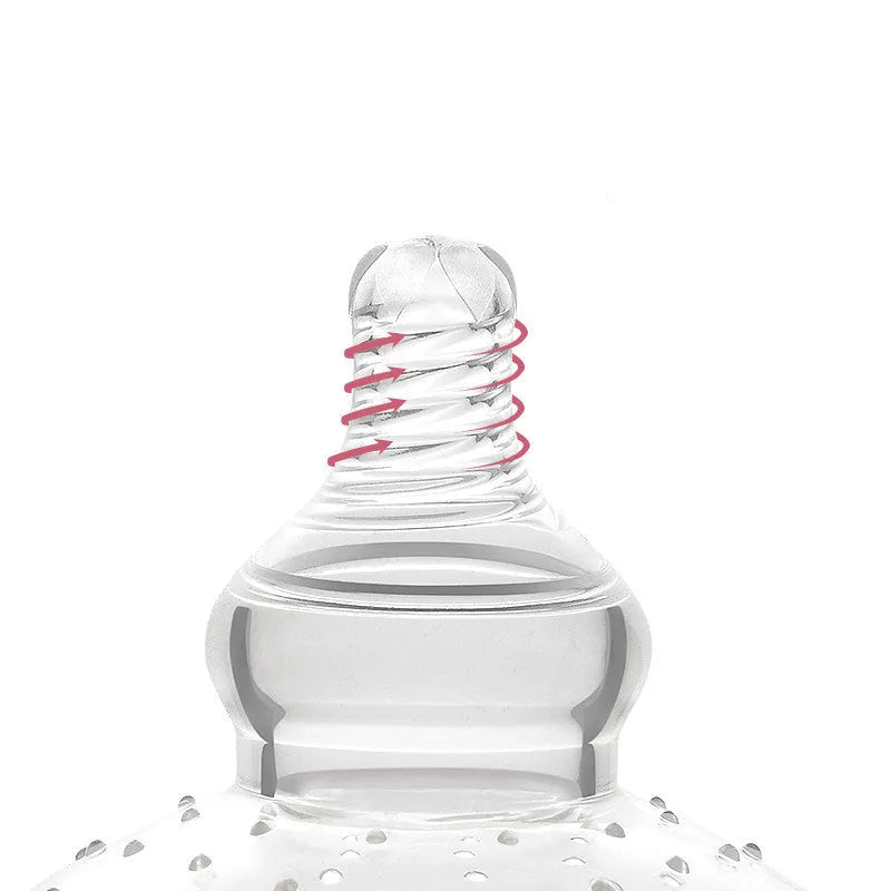 Nursing nipple protector for flat nipples breastfeeding aid transparent and petal colour options