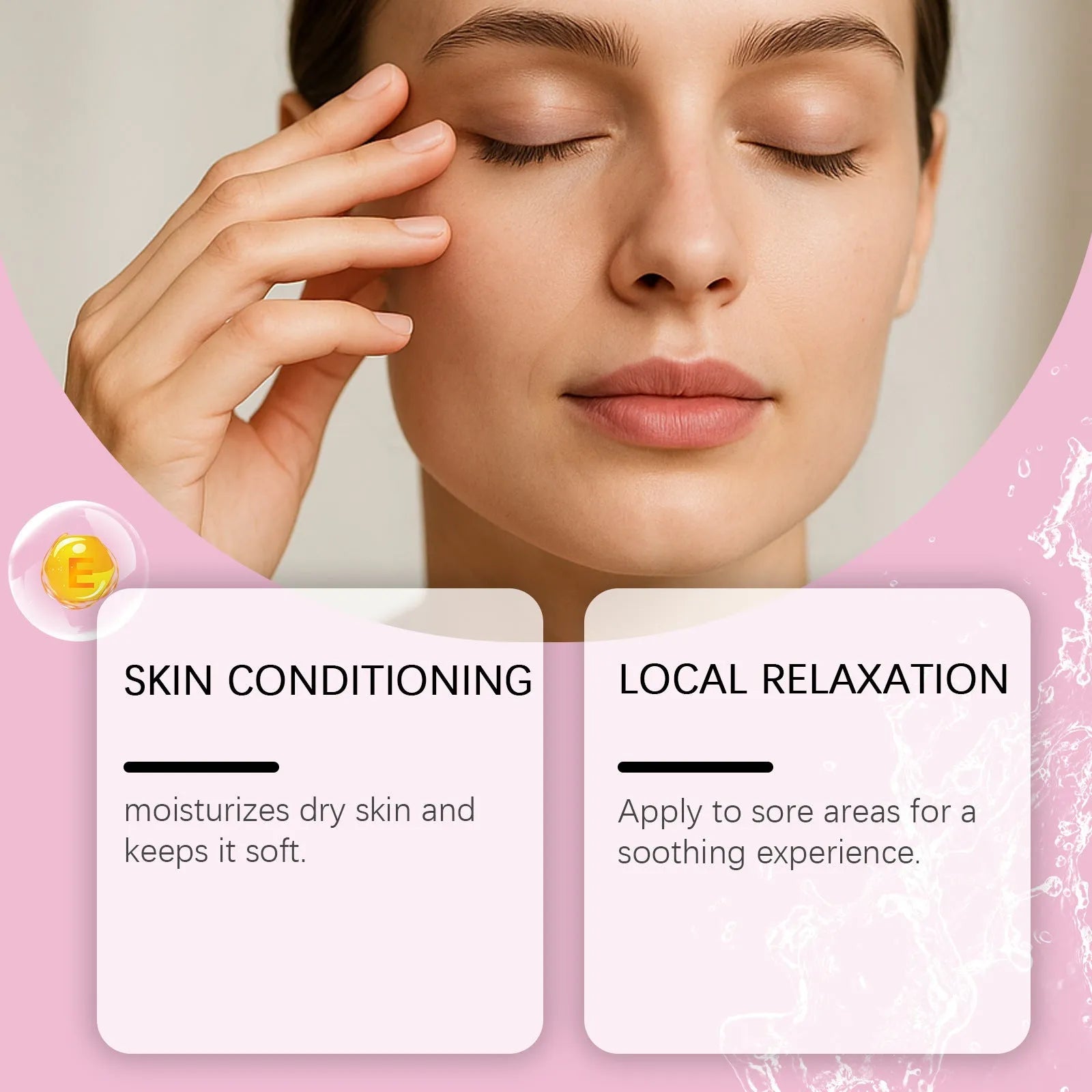 89ml skin moisturising ball treatment oil in standard packaging for body care