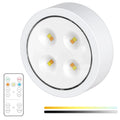 White transparent planet-style LED magnetic suction light with remote control
