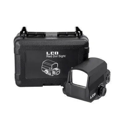 LCO tactical red dot reflex sight with 20mm Picatinny rail mount