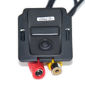 Black waterproof reversing camera with 170-degree viewing angle for car rear view