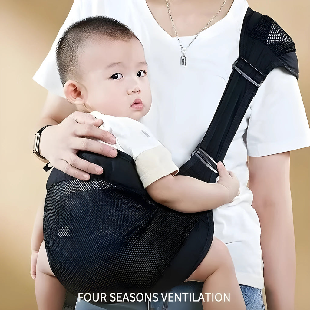 Cloth baby waist stool carrier with free size adjustable design for children 1-48 months