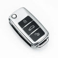 Volkswagen Model A folding key case in TPU with buckle attachment in four colour options