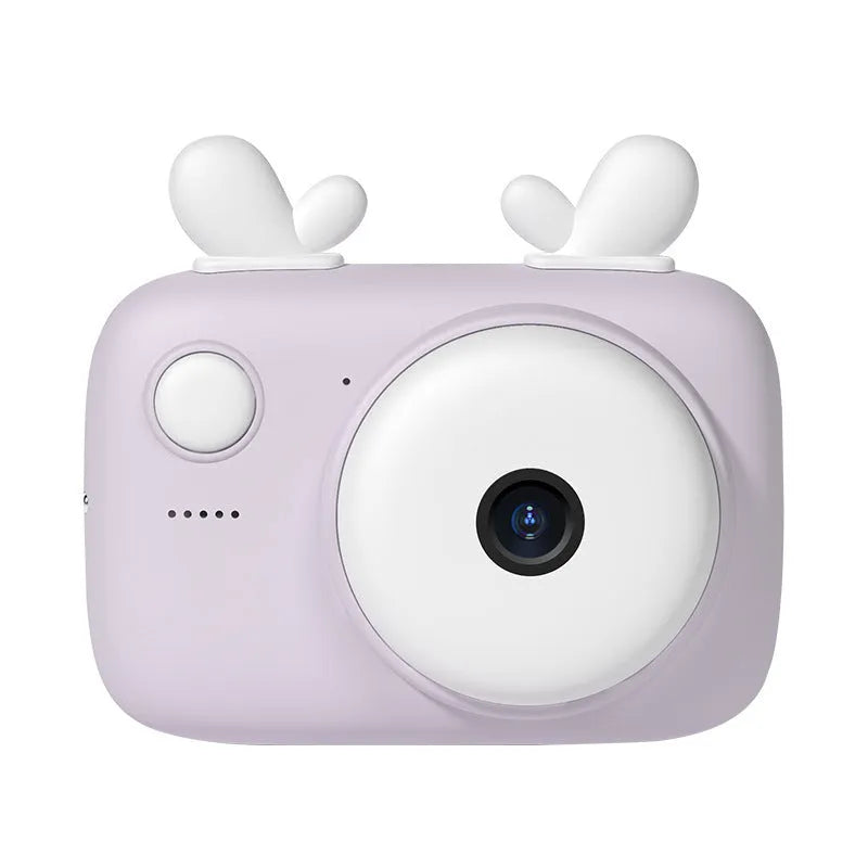 Kids digital camera in macaron design with 40MP dual cameras and 2.4-inch screen