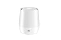 White USB aroma diffuser with simulated flame effect and type-c connection