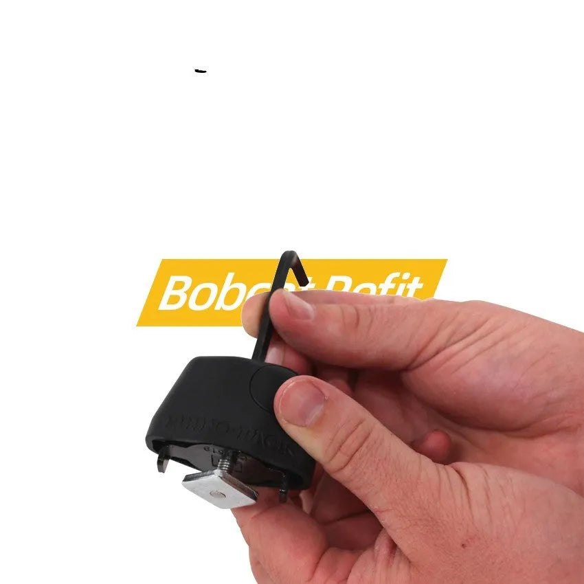 Roof platform steel cable lock with plastic sheath securing equipment