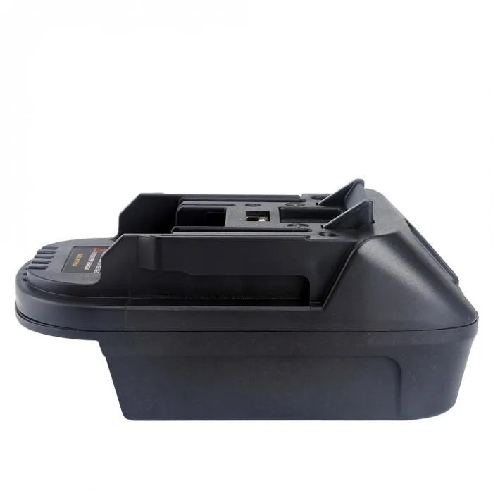 Black Milwaukee to Makita battery adapter converter for DM18M to H99F compatibility