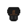 Bambu Lab A1 Mini hardened steel hot end assembly with multiple nozzle sizes and black silicone sleeve