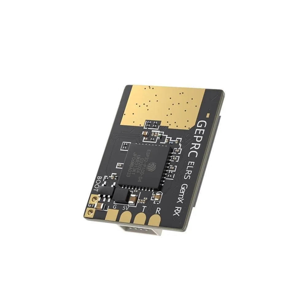 ELRS 915M 2.4G dual-frequency FPV receiver base station with Gemini receiver and T-shaped antennas for RC drones.
