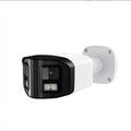 4MP dual-lens panoramic CCTV security camera with IP66 waterproof rating and POE connectivity