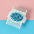 Multifunctional pet grooming tool with four comb heads for dog grooming and hair removal