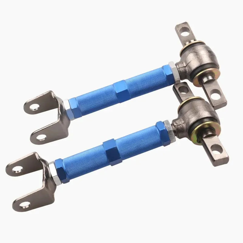 Blue aluminium alloy pull rod rear wheel recliner ES bone for Honda Civic EP3 suspension modification
