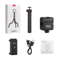 Professional multifunctional tripod for smartphone and camera video vlogging in colour 2985 set.