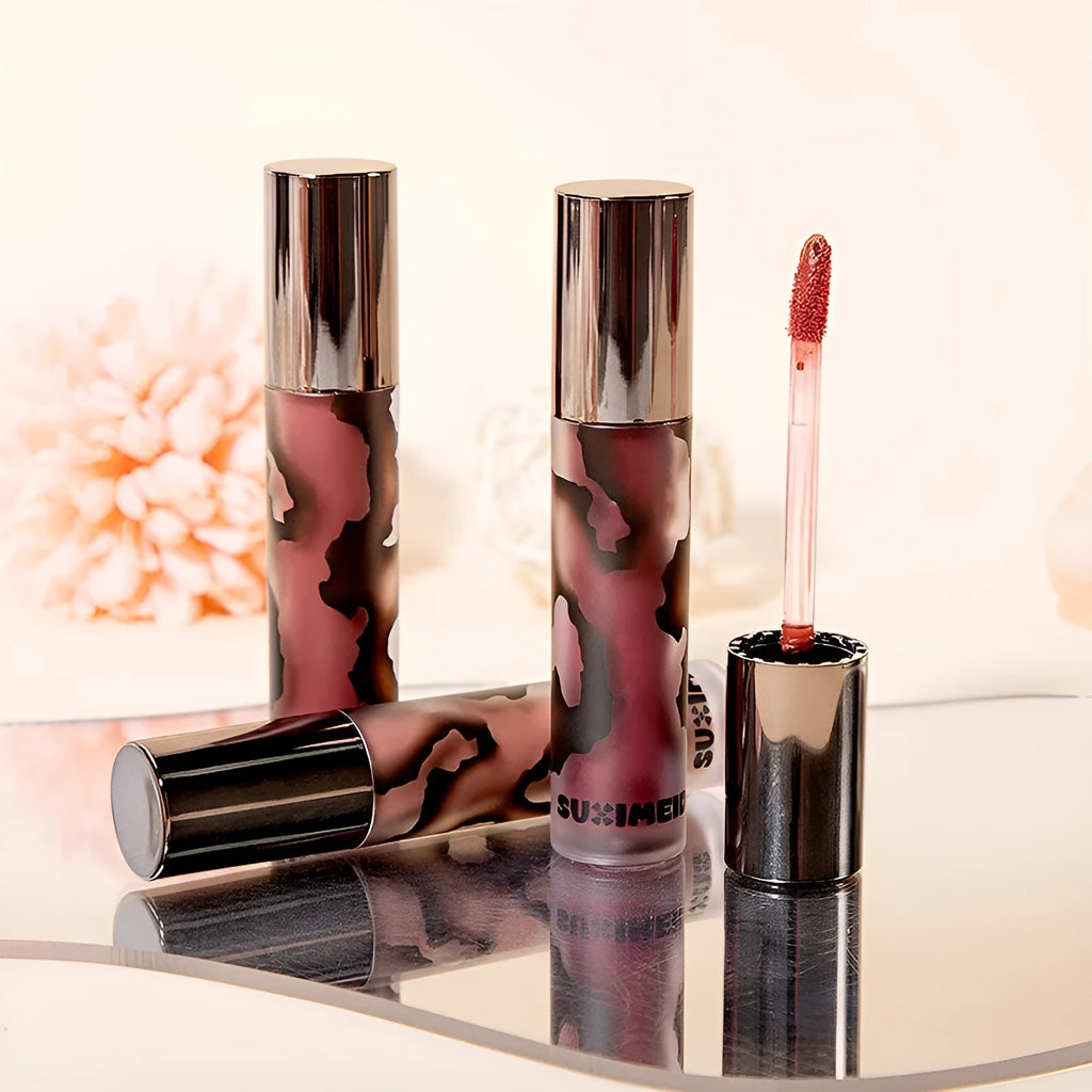 Lava Secret no stain matte lip mud lipstick in five colour shades
