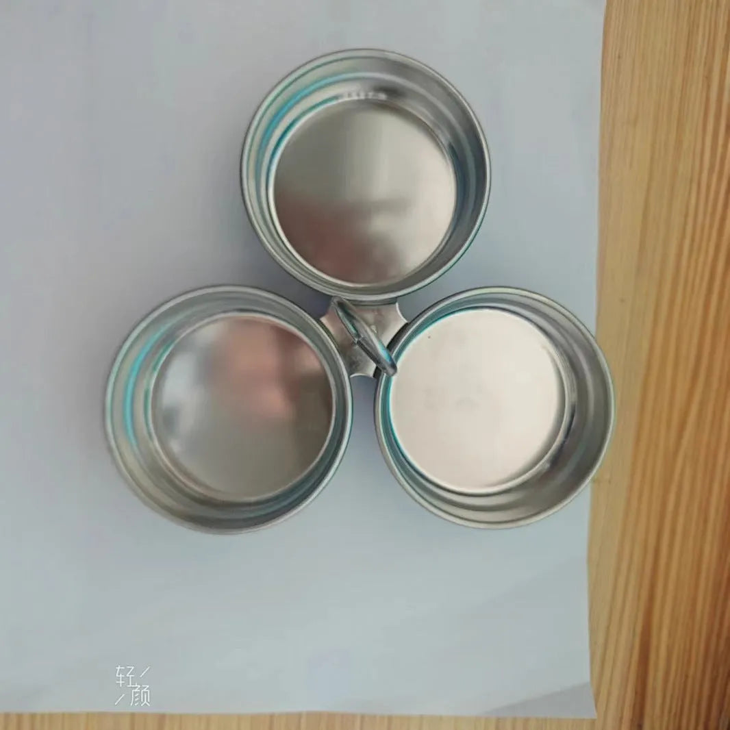 Mini stainless steel heart-shaped egg steamer for household boiled egg preparation