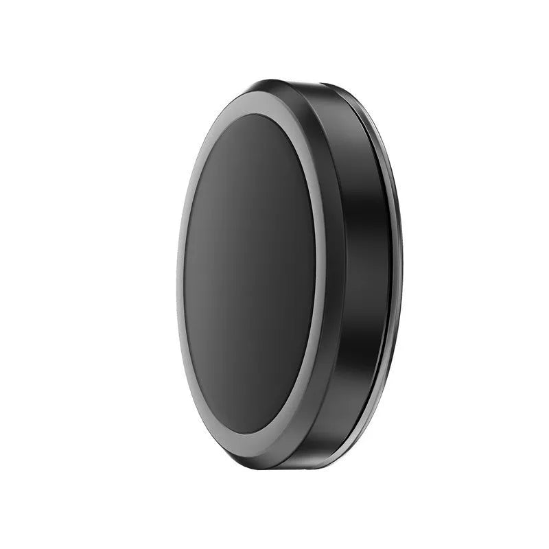 Obsidian black alloy magnetic phone holder with centripetal force mechanism