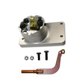 Silver aluminium alloy gear shift short rod lever for Horton vehicles