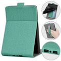 Kindle Paperwhite 6-inch protective case with bumper edges in an embossed leather-style design.