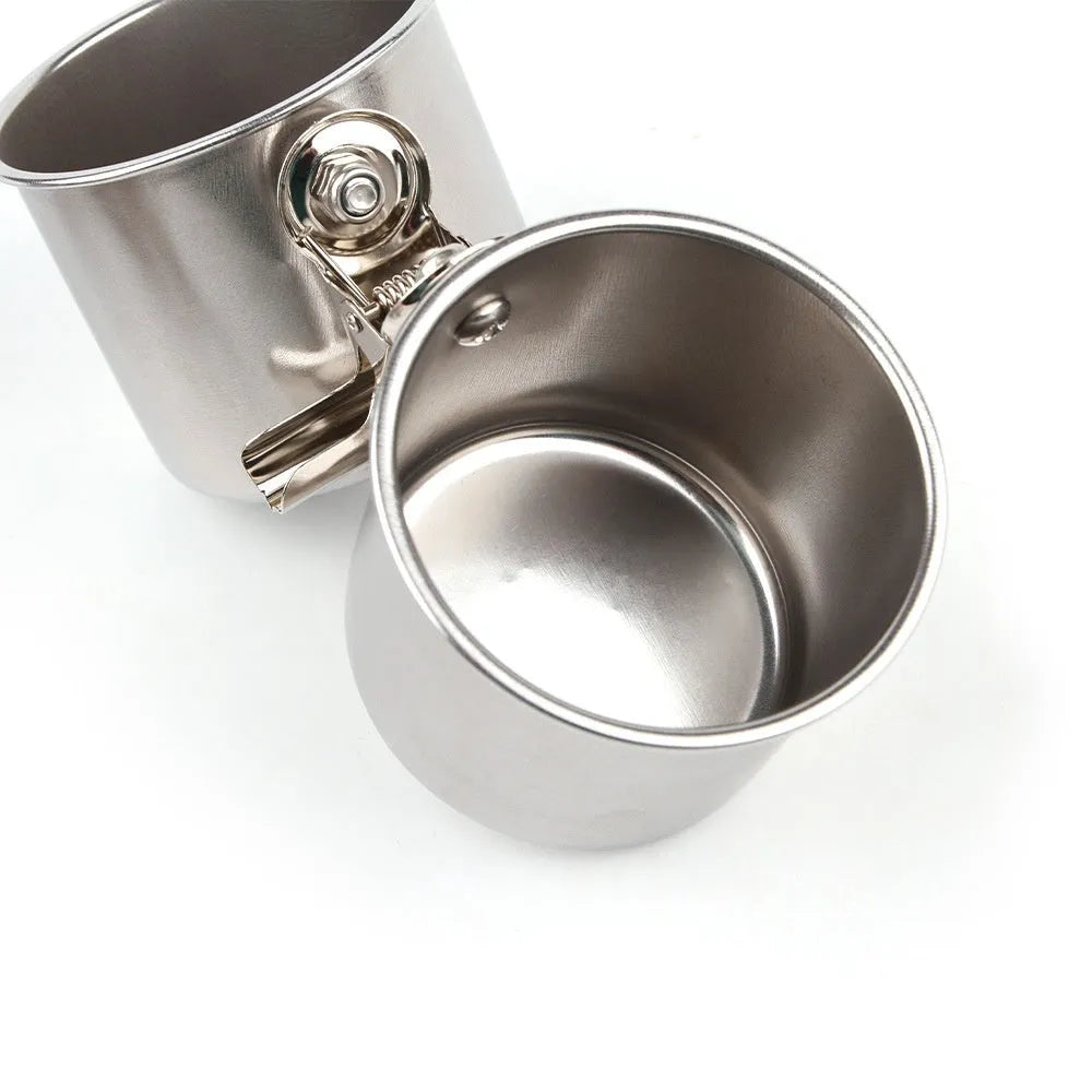 Stainless steel outdoor bird feeder cage food container
