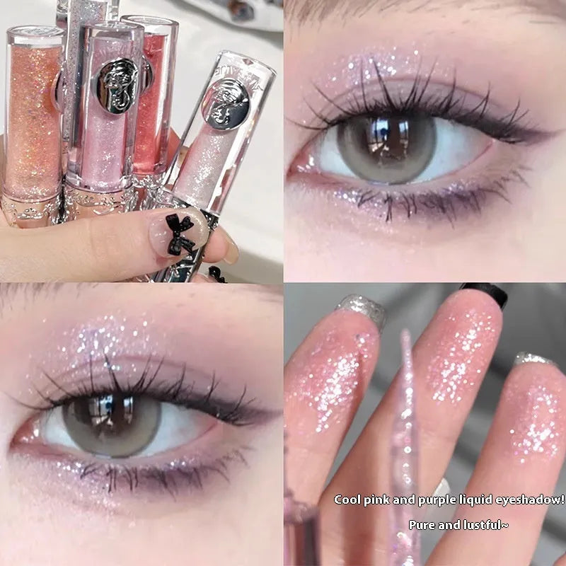 Ballet liquid eye shadow product in one of five colour options: Star Man Sakura Field, Doll Logs, Butterfly Paradise, Nutcracker, or Pillow Fairy Tales.