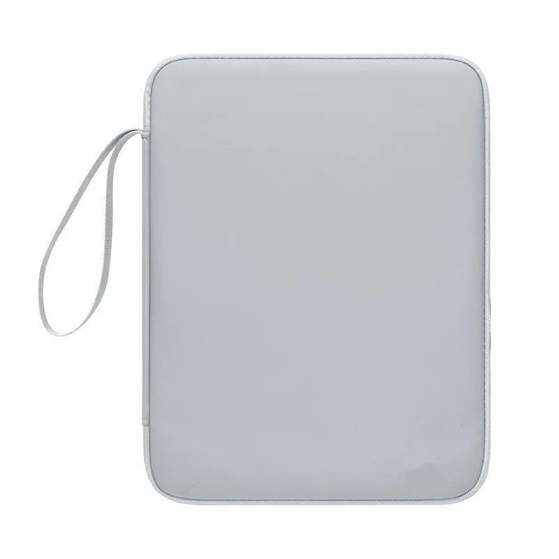 Imitation leather tablet protective case with carrying handle in various colours