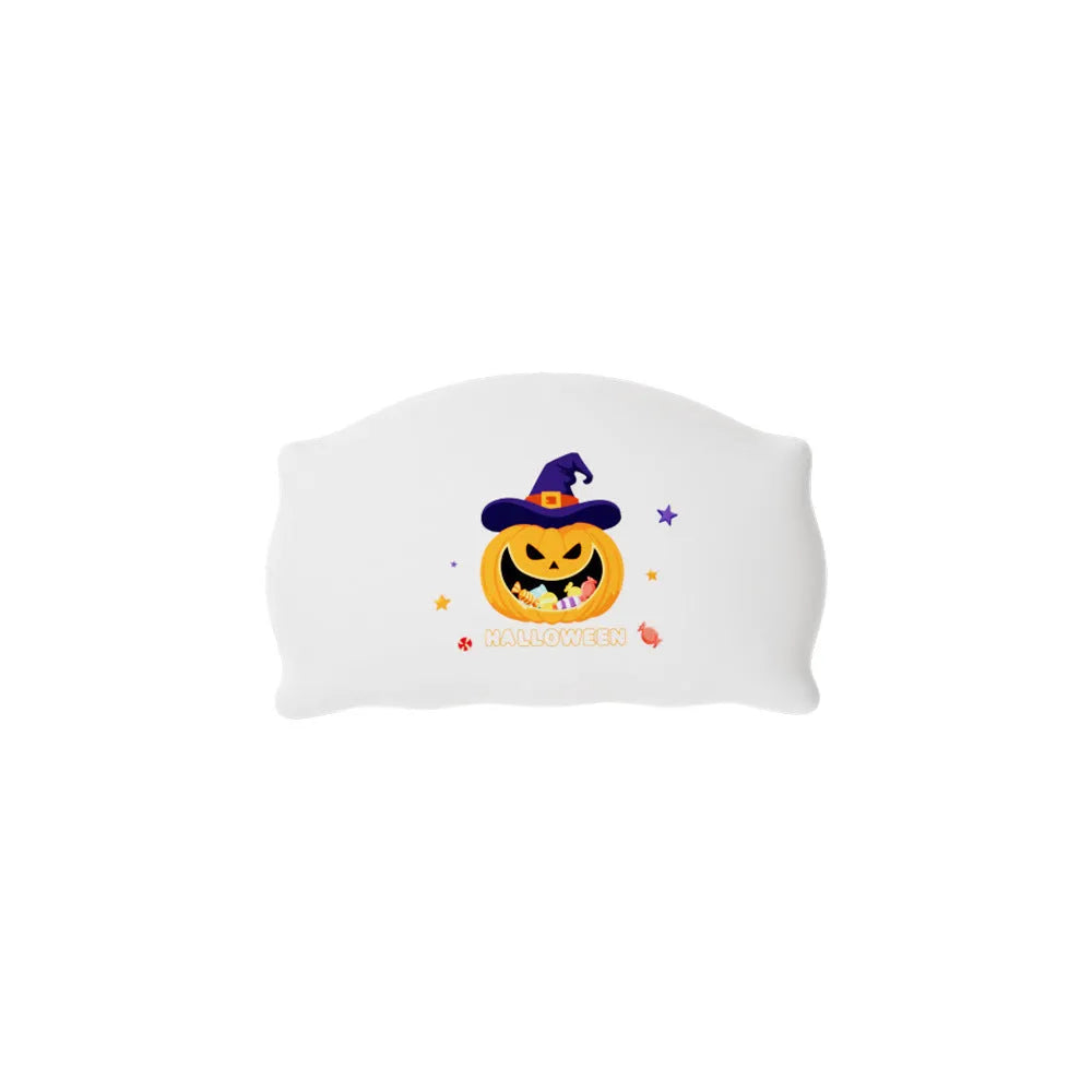 Cartoon Halloween doll table lamp in Magic Ghost or Pumpkin Ghost colour, showing USB Type-C port.