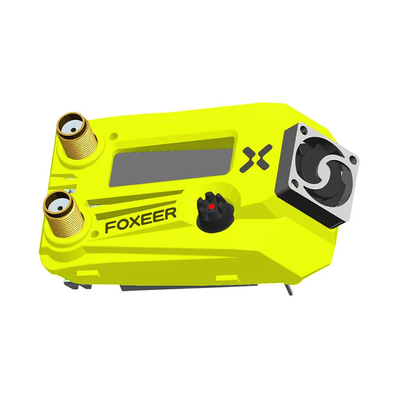 Black Wildfire FPV dual receiver video goggles compatible with Fatshark Flying Shark systems