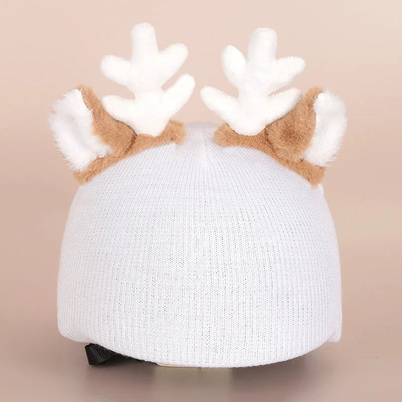 Soft plush cartoon character cover on an M-size bicycle helmet