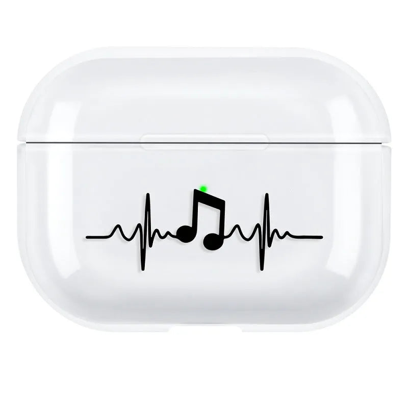 AirPods Pro 3 protective shell in solid colour polycarbonate back cover style