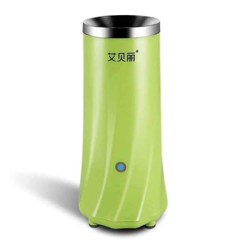Multifunctional mini breakfast machine in beige white or green colour with automatic operation