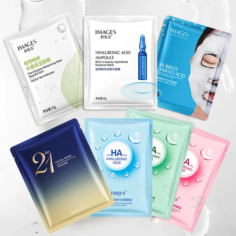 Image Beauty Hyaluronic Acid bamboo charcoal bubble sheet mask 25g