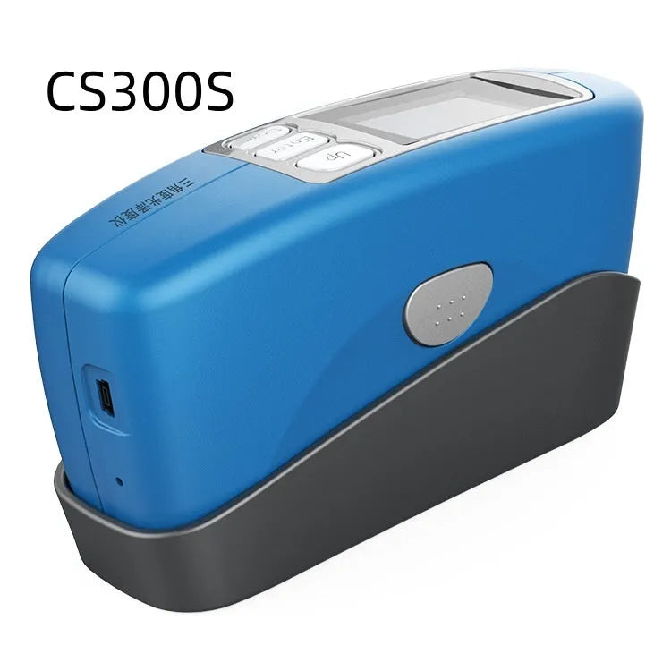 Portable glossiness tester device for ceramic and stone surface brightness measurement