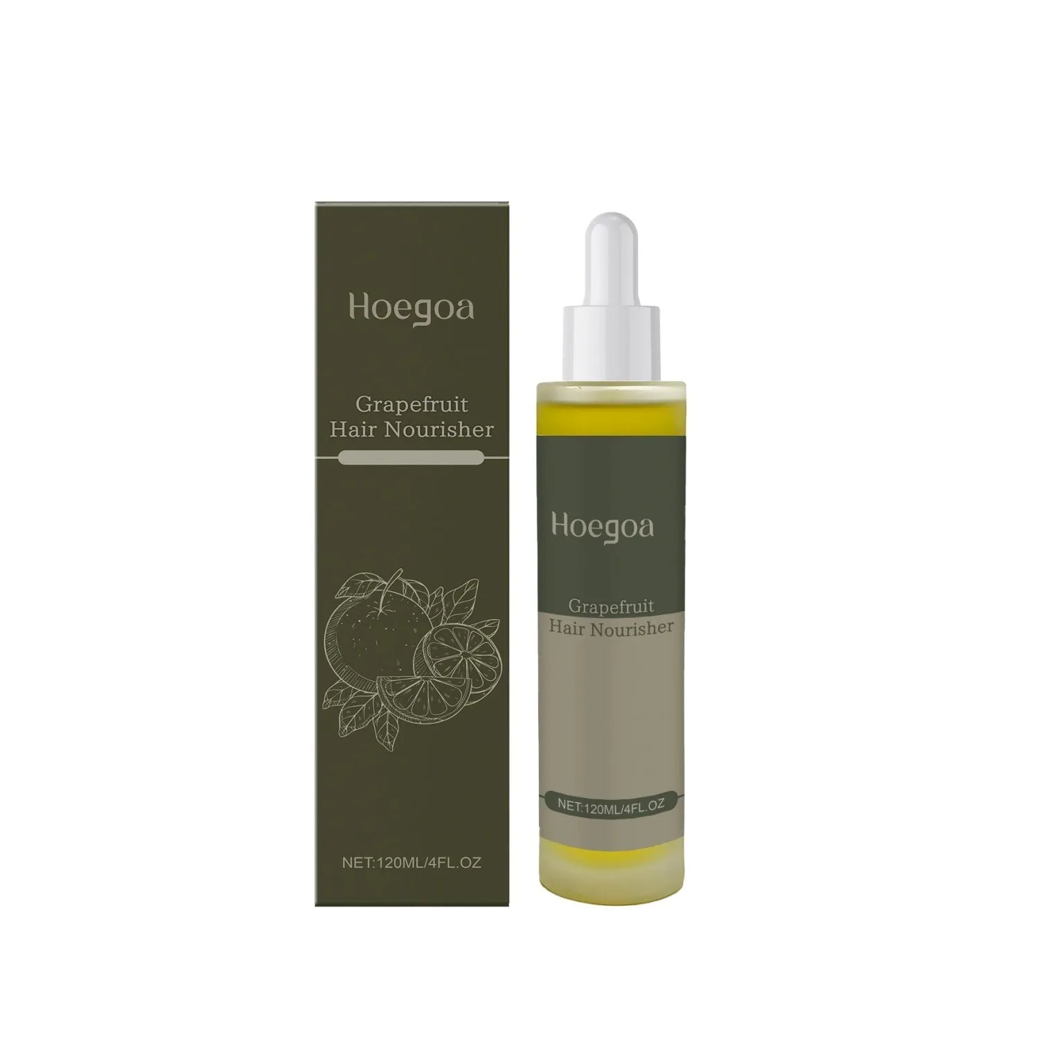 120ml bottle of grapefruit hair conditioner with botanical oils and vitamin E